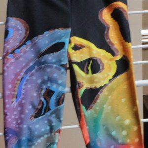 Multi-Color Octopus  - 57 Peaks - Embrace your wild side - Full Length Leggings